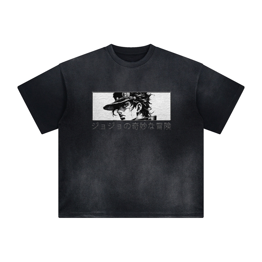Unisex Vintage Tee丨JoJo's Bizarre Adventure
