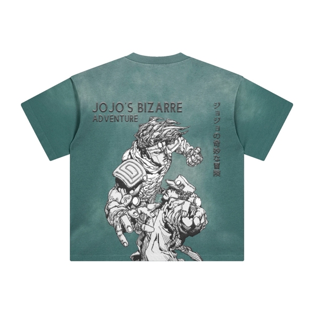 Unisex Vintage Tee丨JoJo's Bizarre Adventure