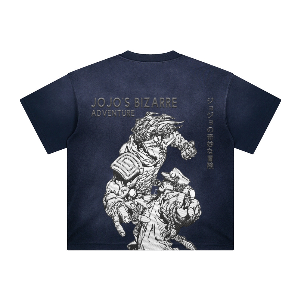 Unisex Vintage Tee丨JoJo's Bizarre Adventure