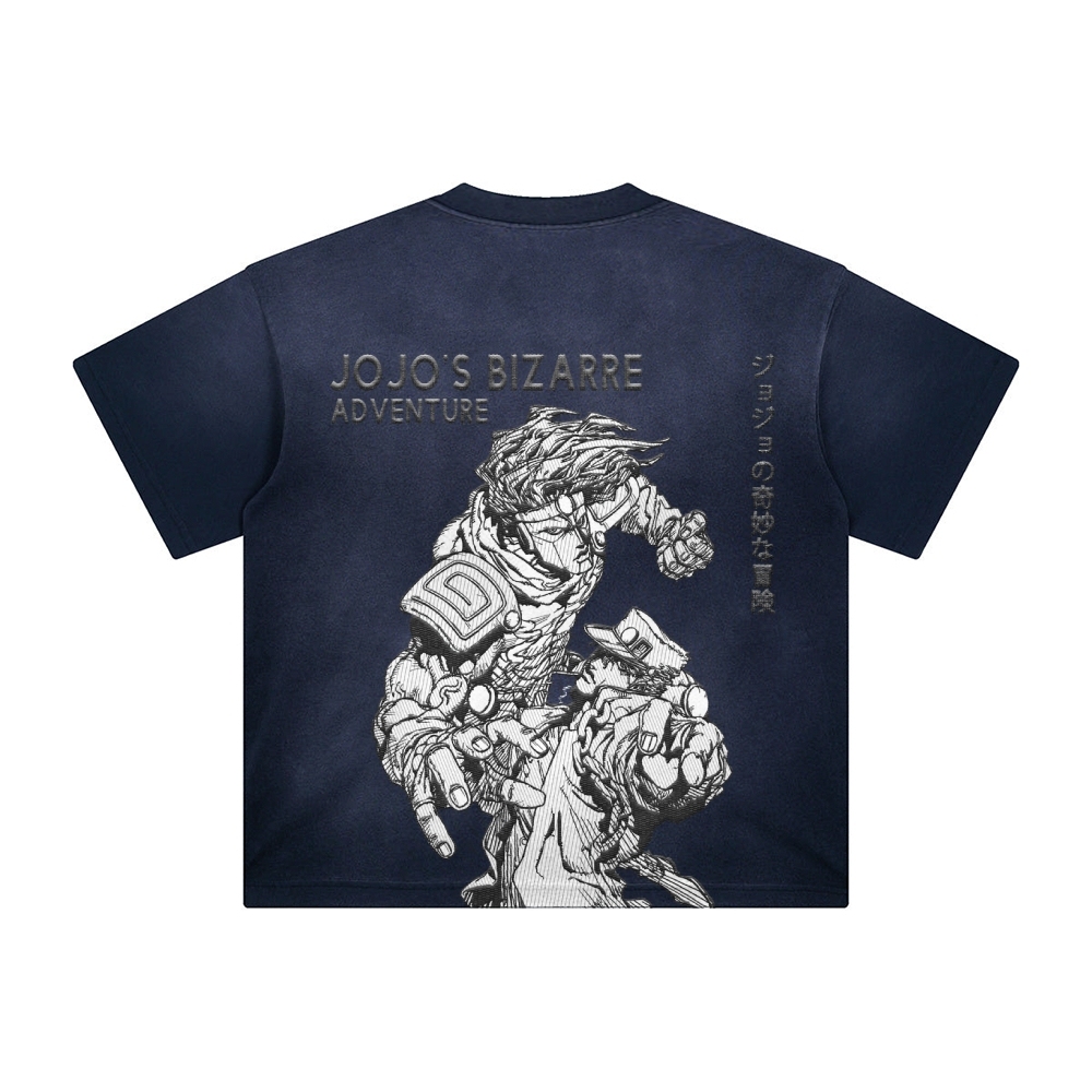 Unisex Vintage Tee丨JoJo's Bizarre Adventure