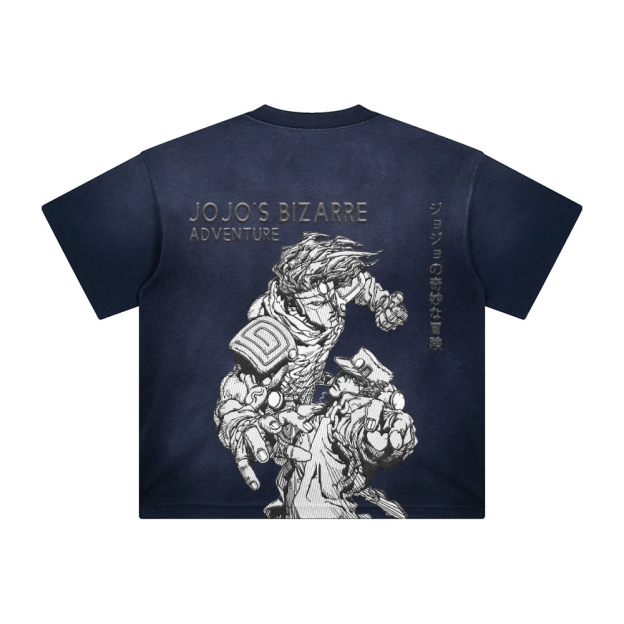 Unisex Vintage Tee丨JoJo's Bizarre Adventure