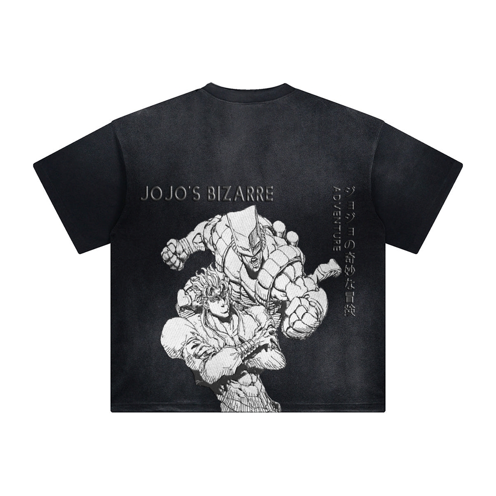 Unisex Vintage Tee丨JoJo's Bizarre Adventure