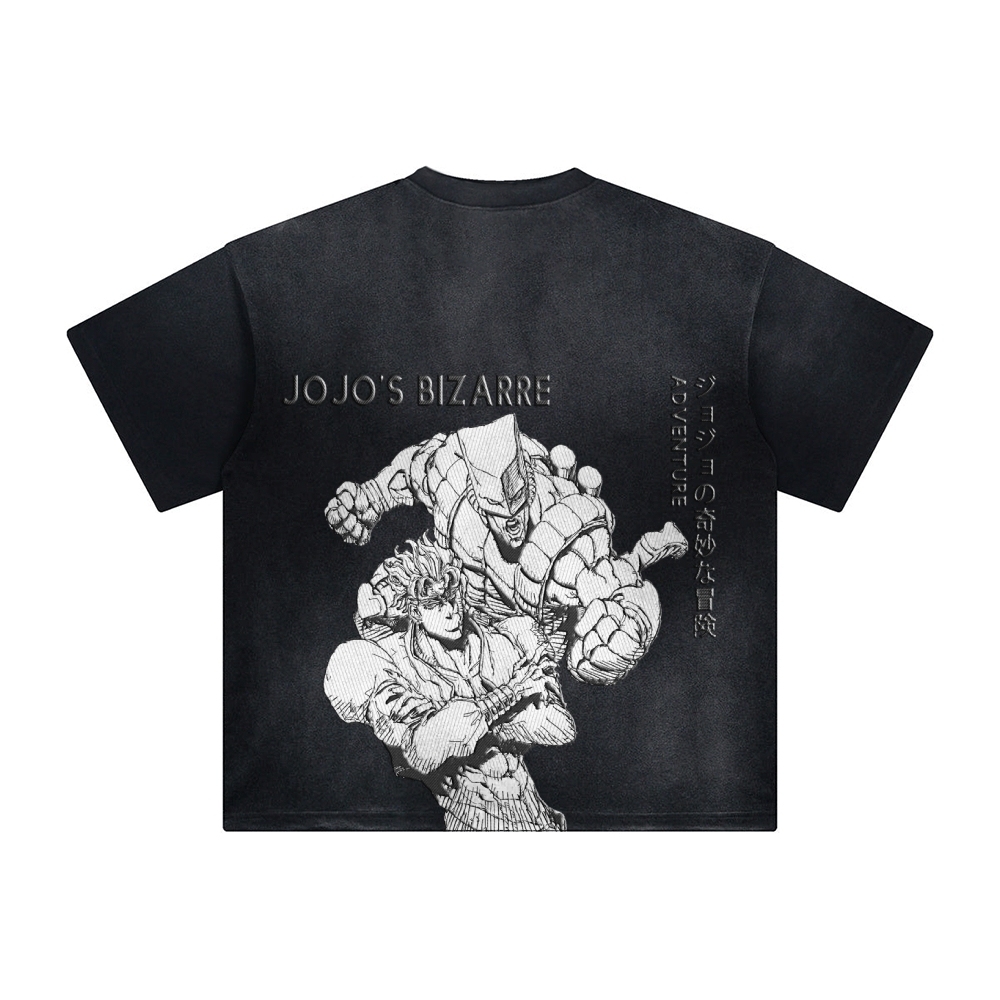Unisex Vintage Tee丨JoJo's Bizarre Adventure