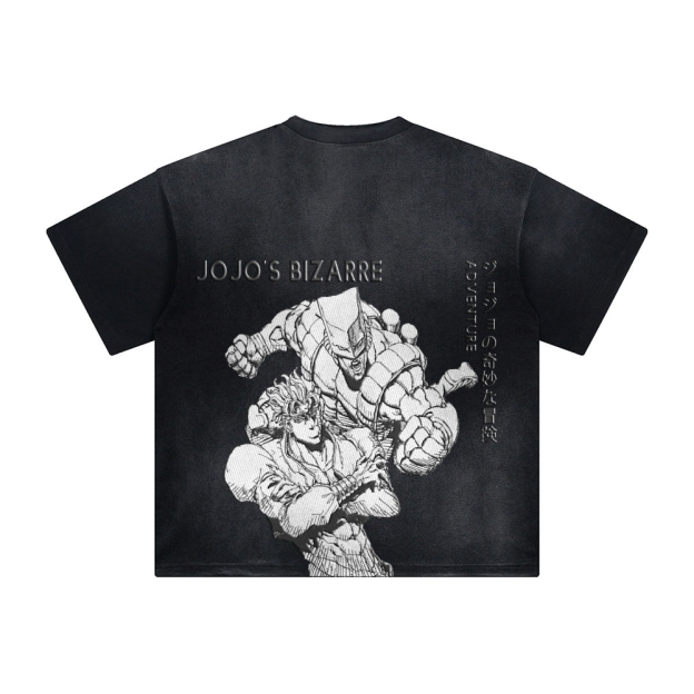 Unisex Vintage Tee丨JoJo's Bizarre Adventure