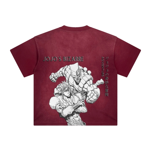 Unisex Vintage Tee丨JoJo's Bizarre Adventure