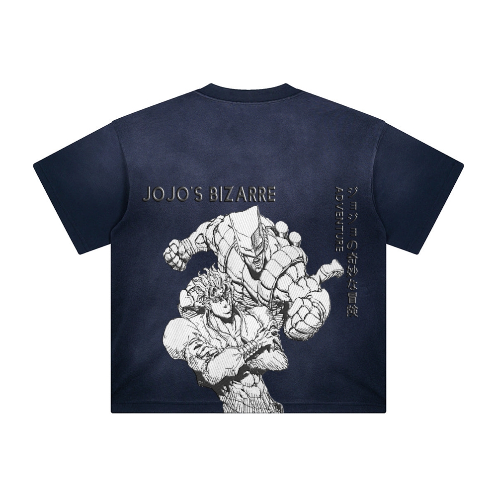Unisex Vintage Tee丨JoJo's Bizarre Adventure