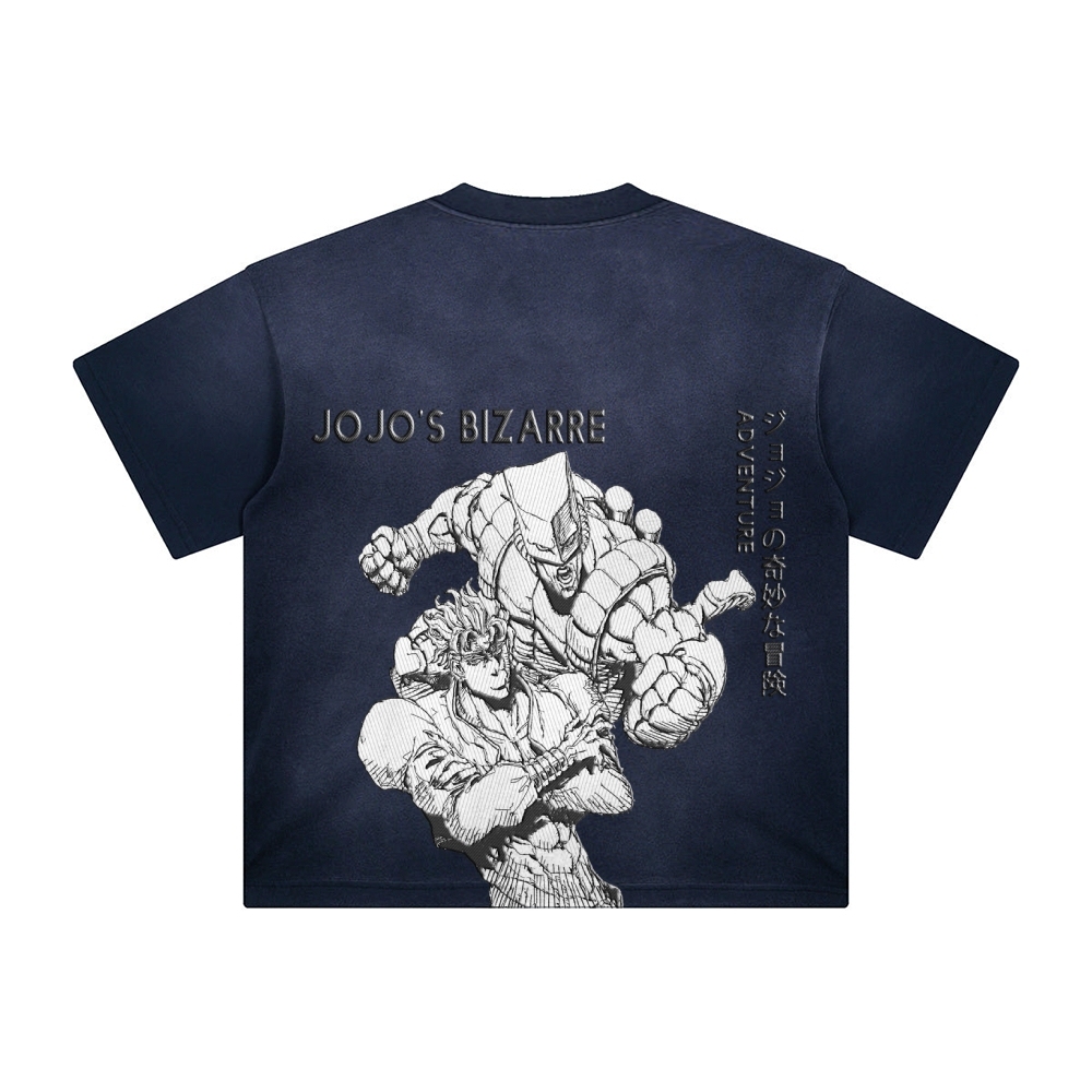 Unisex Vintage Tee丨JoJo's Bizarre Adventure