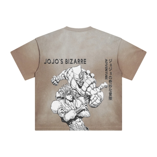 Unisex Vintage Tee丨JoJo's Bizarre Adventure