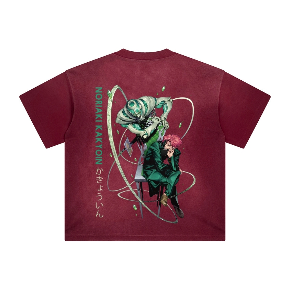 Unisex Vintage Tee丨JoJo's Bizarre Adventure
