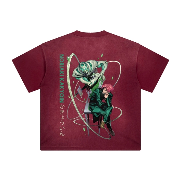 Unisex Vintage Tee丨JoJo's Bizarre Adventure