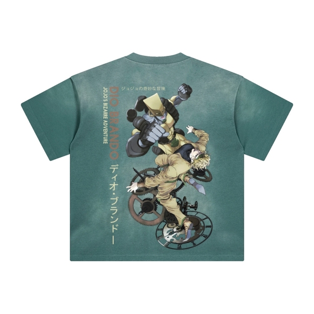 Unisex Vintage Tee丨JoJo's Bizarre Adventure