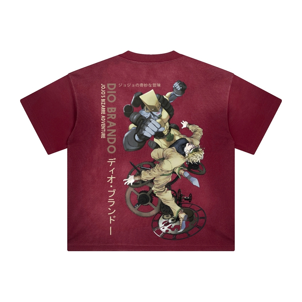 Unisex Vintage Tee丨JoJo's Bizarre Adventure