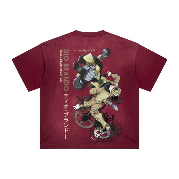 Unisex Vintage Tee丨JoJo's Bizarre Adventure