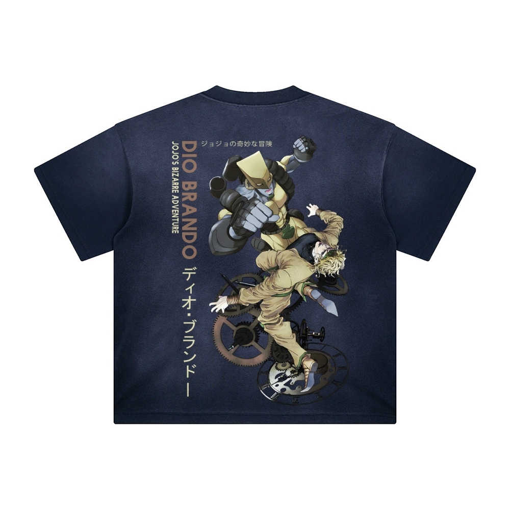Unisex Vintage Tee丨JoJo's Bizarre Adventure