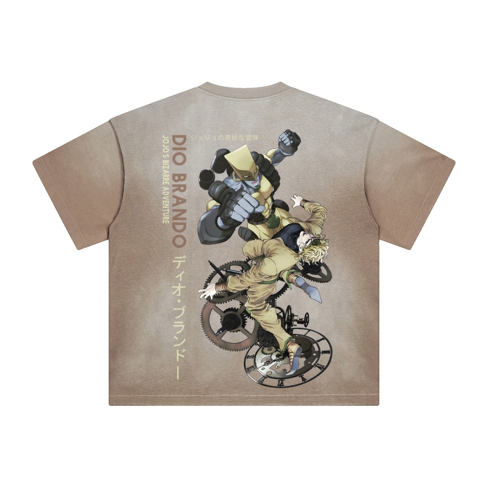 Unisex Vintage Tee丨JoJo's Bizarre Adventure