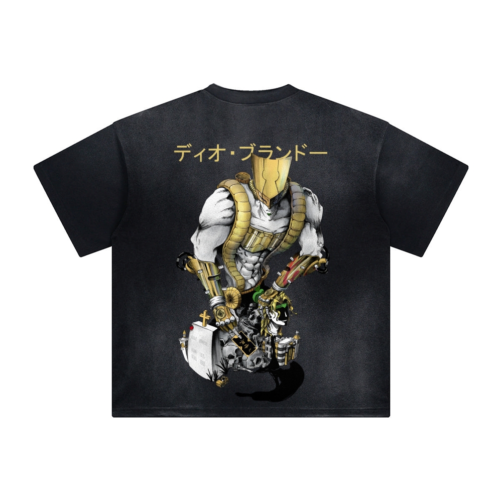 Unisex Vintage Tee丨JoJo's Bizarre Adventure