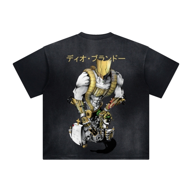 Unisex Vintage Tee丨JoJo's Bizarre Adventure