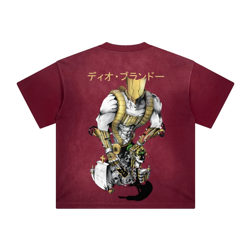 Unisex Vintage Tee丨JoJo's Bizarre Adventure