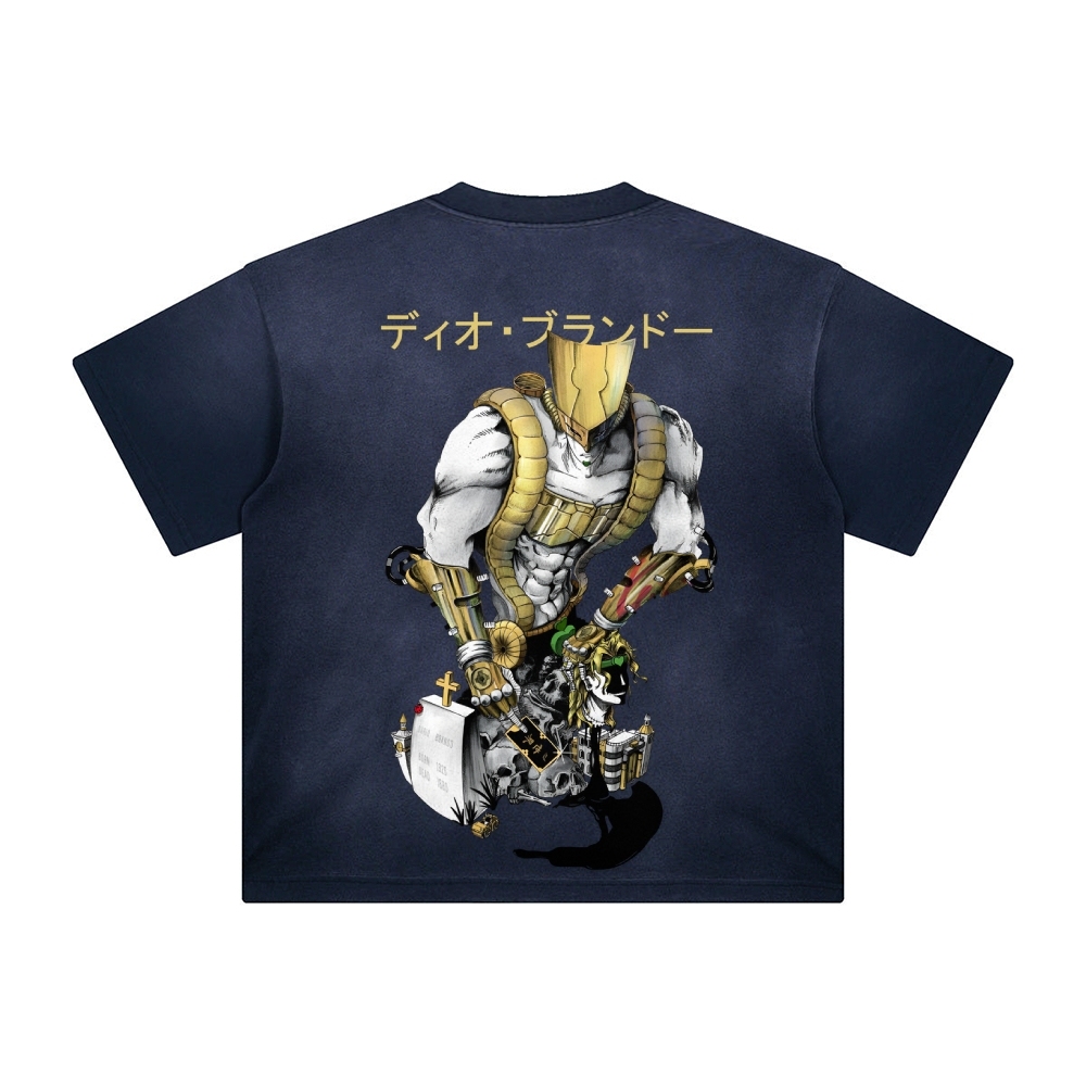 Unisex Vintage Tee丨JoJo's Bizarre Adventure