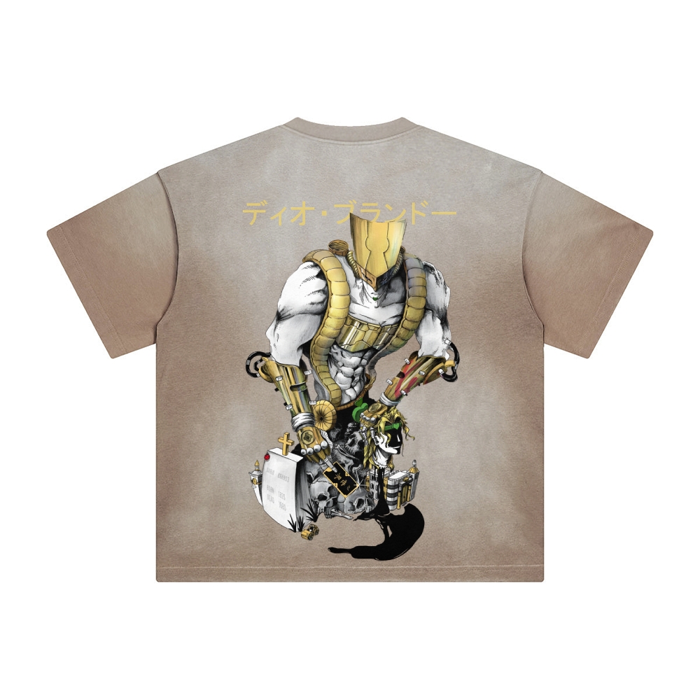 Unisex Vintage Tee丨JoJo's Bizarre Adventure