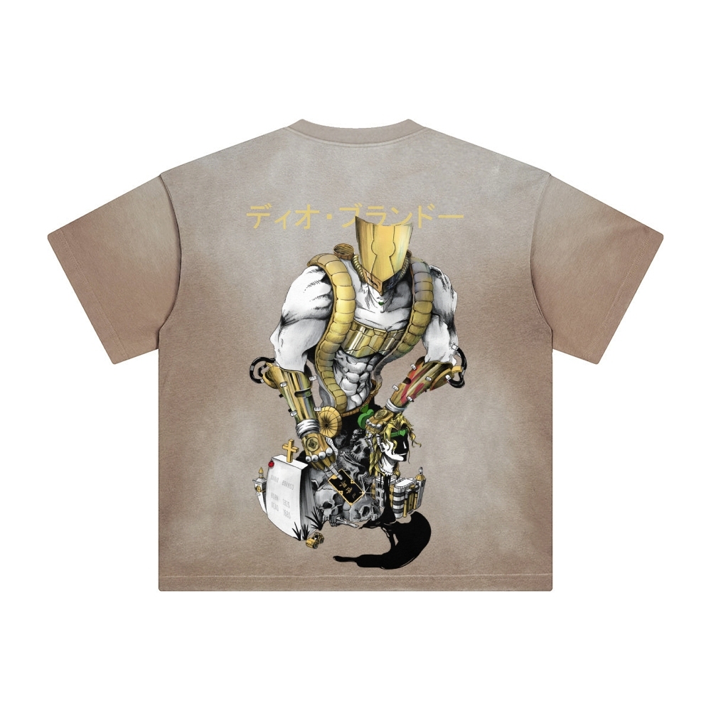 Unisex Vintage Tee丨JoJo's Bizarre Adventure