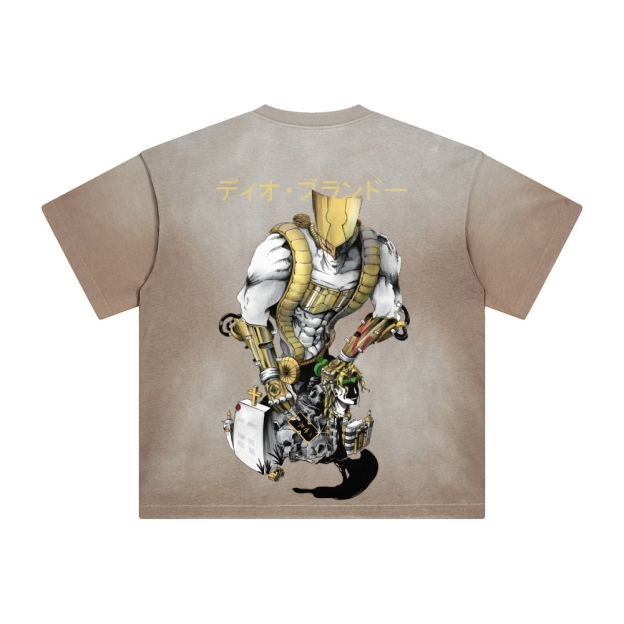 Unisex Vintage Tee丨JoJo's Bizarre Adventure