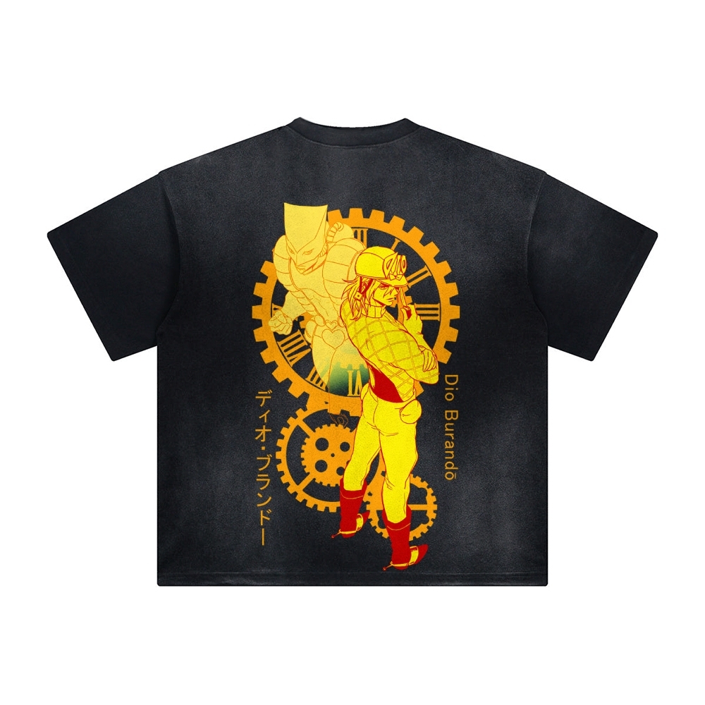Unisex Vintage Tee丨JoJo's Bizarre Adventure