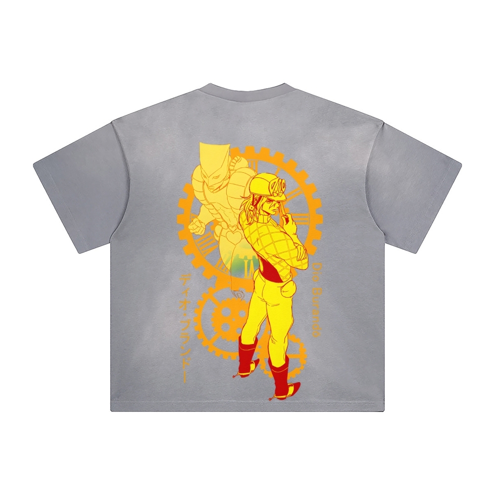 Unisex Vintage Tee丨JoJo's Bizarre Adventure
