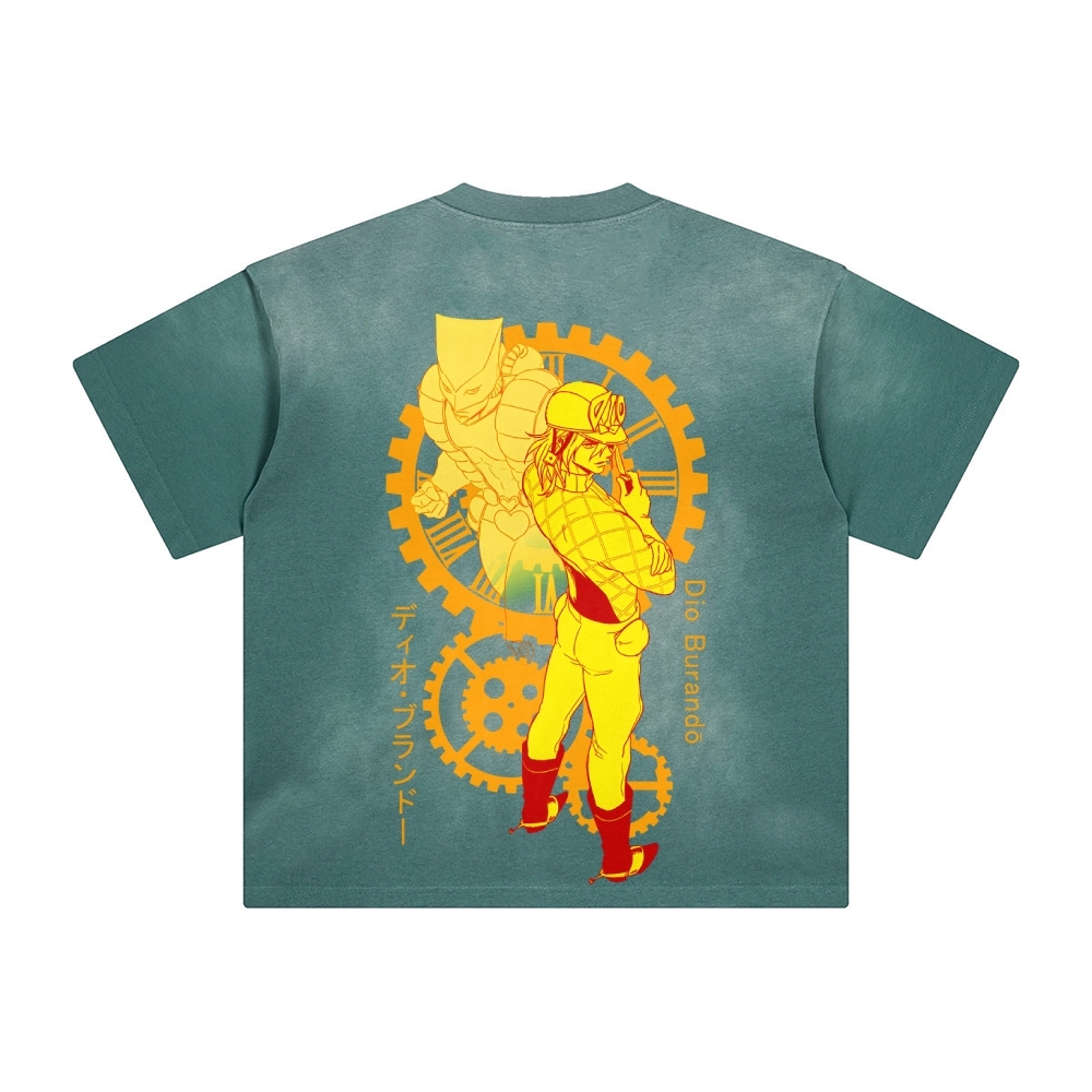 Unisex Vintage Tee丨JoJo's Bizarre Adventure