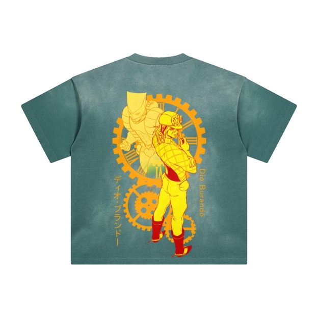 Unisex Vintage Tee丨JoJo's Bizarre Adventure