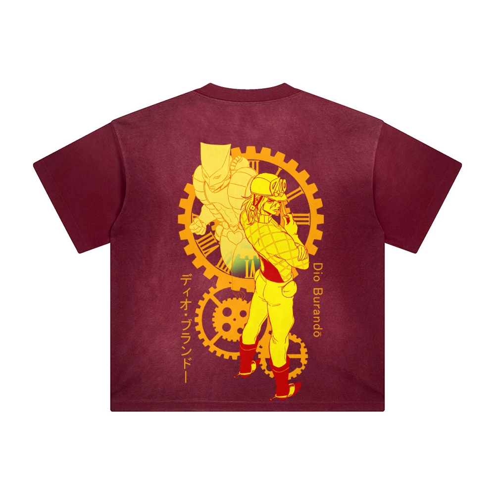 Unisex Vintage Tee丨JoJo's Bizarre Adventure
