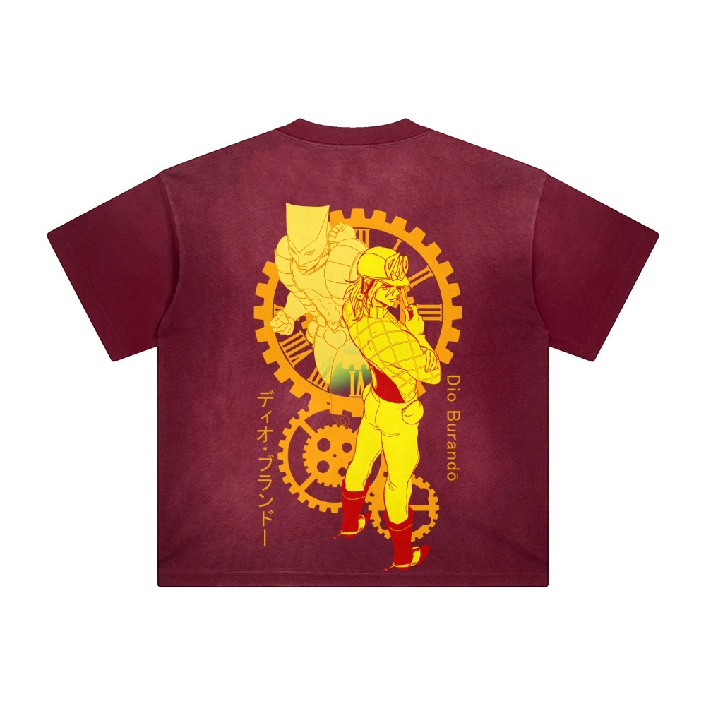 Unisex Vintage Tee丨JoJo's Bizarre Adventure