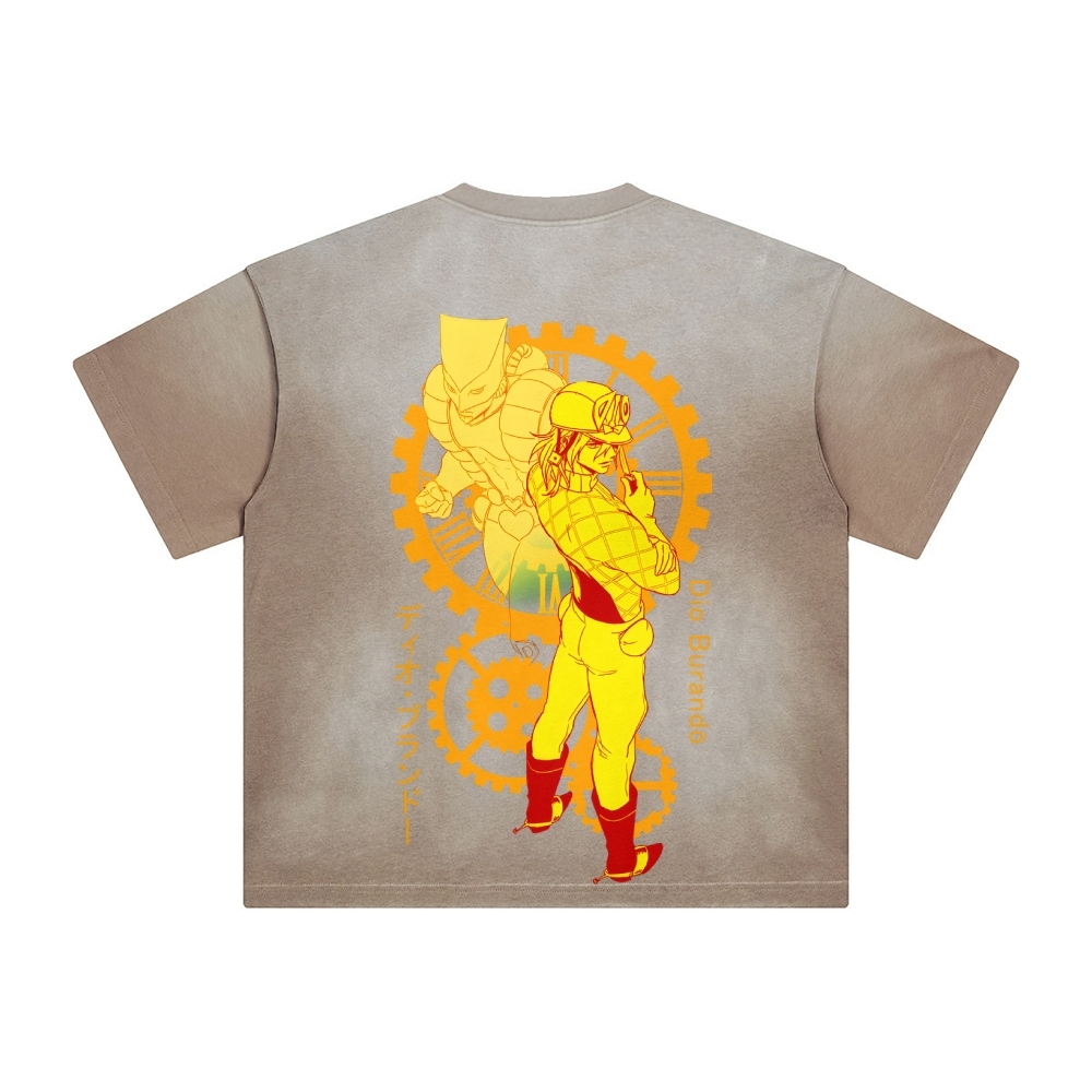 Unisex Vintage Tee丨JoJo's Bizarre Adventure
