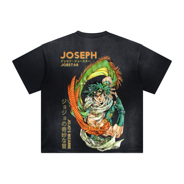 Unisex Vintage Tee丨JoJo's Bizarre Adventure