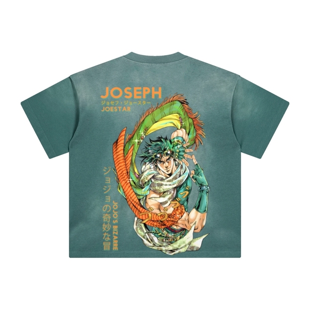 Unisex Vintage Tee丨JoJo's Bizarre Adventure