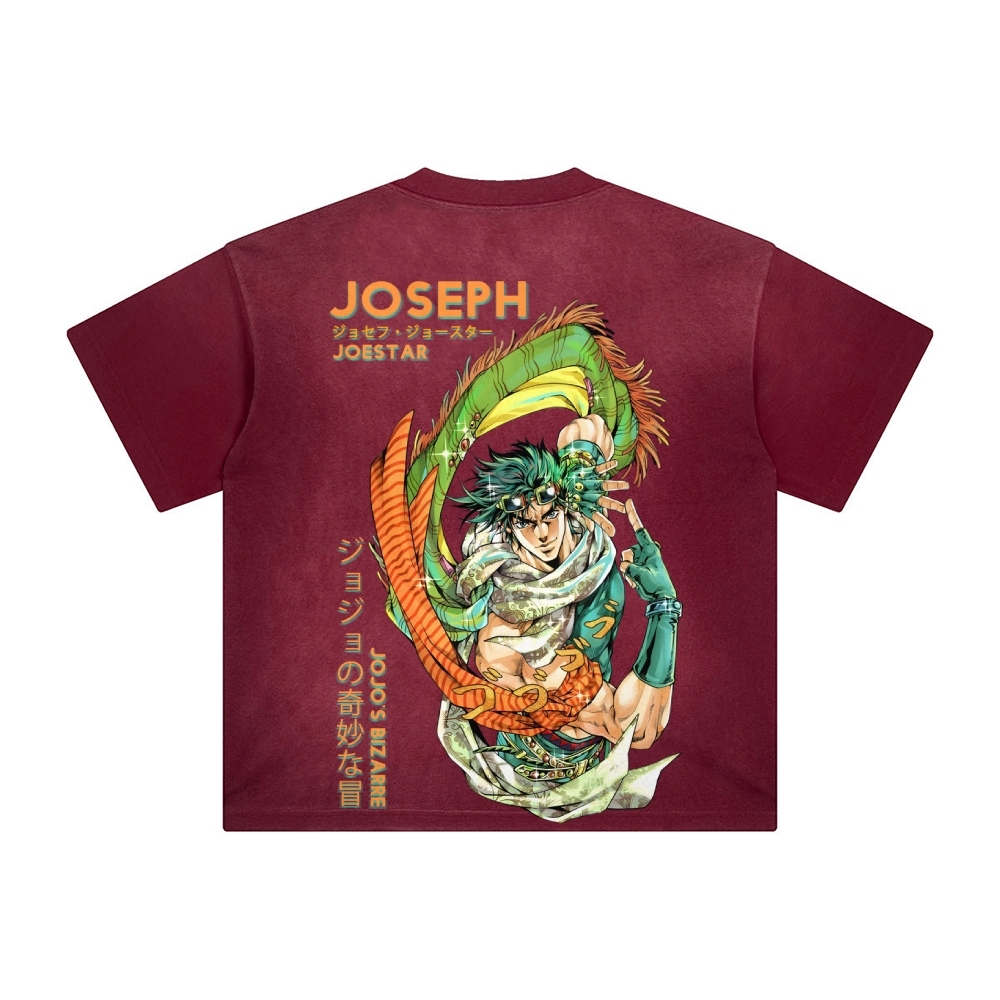 Unisex Vintage Tee丨JoJo's Bizarre Adventure