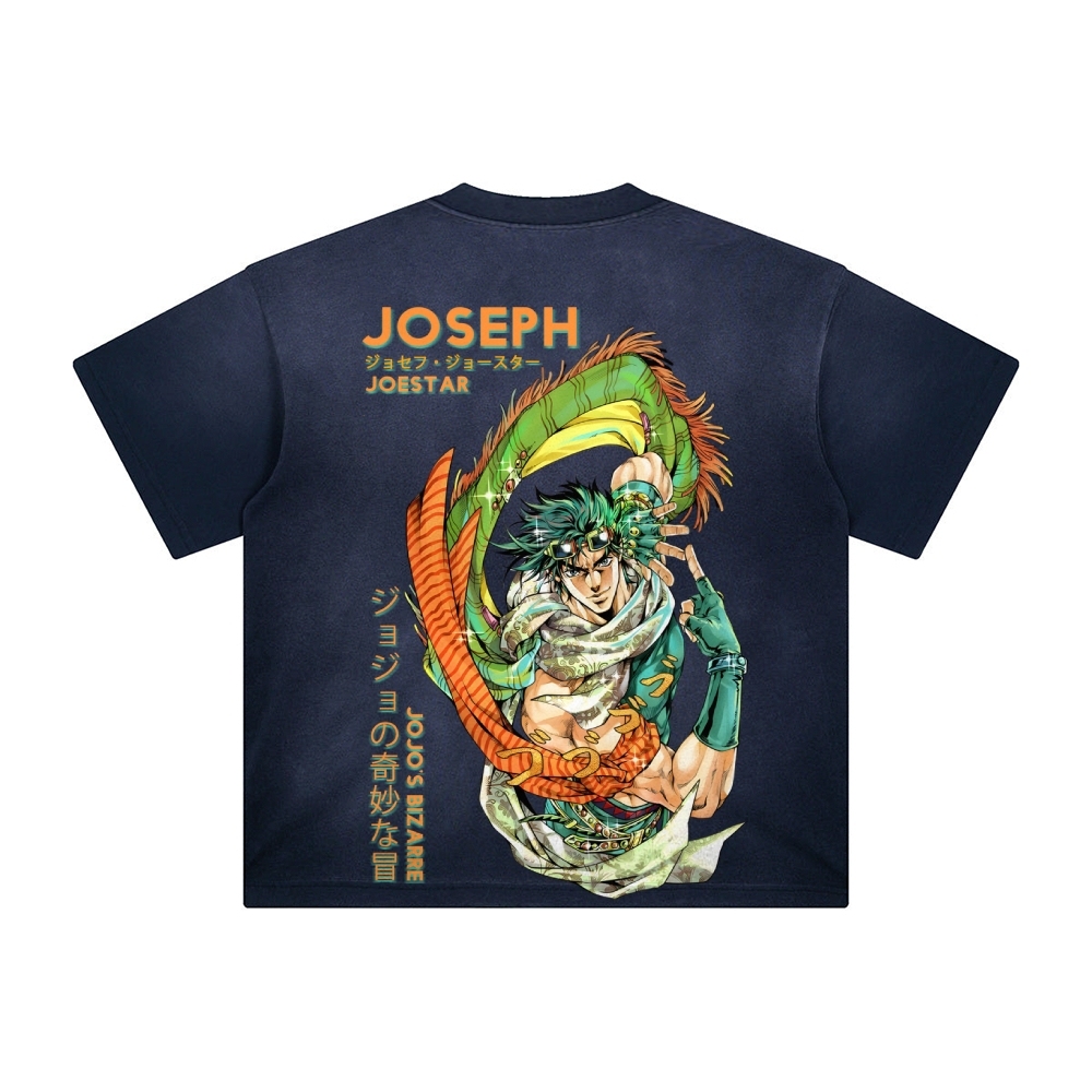 Unisex Vintage Tee丨JoJo's Bizarre Adventure