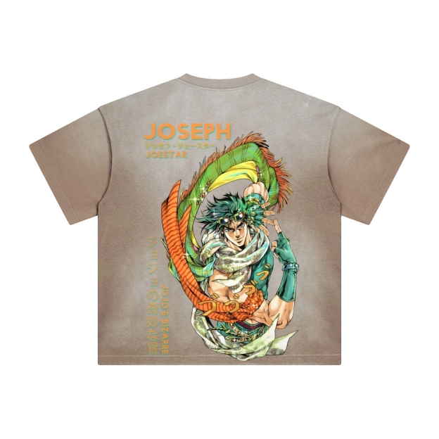 Unisex Vintage Tee丨JoJo's Bizarre Adventure