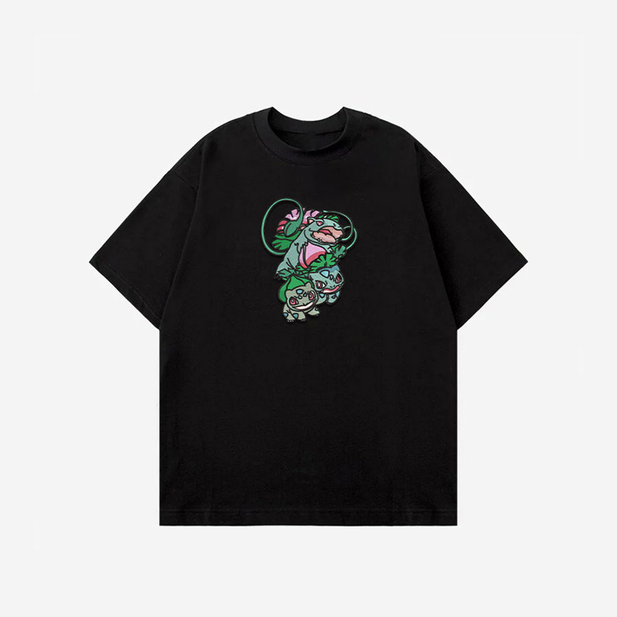 Unisex "Pokémon" Anime Embroidered Top