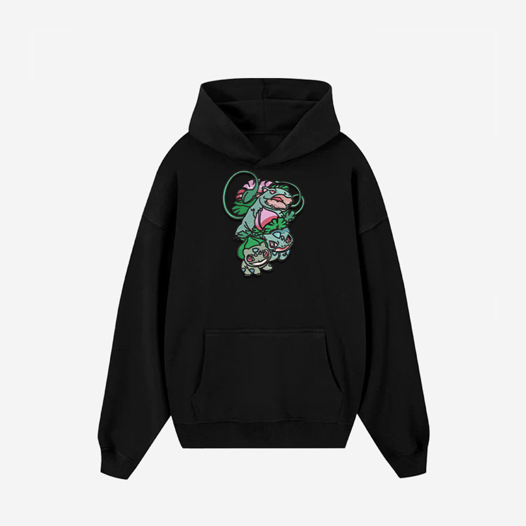 Unisex "Pokémon" Anime Embroidered Top