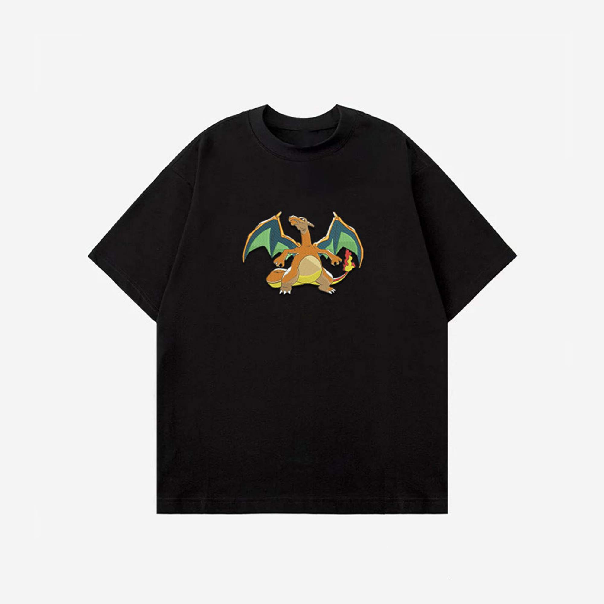 Unisex "Pokémon" Anime Embroidered Top