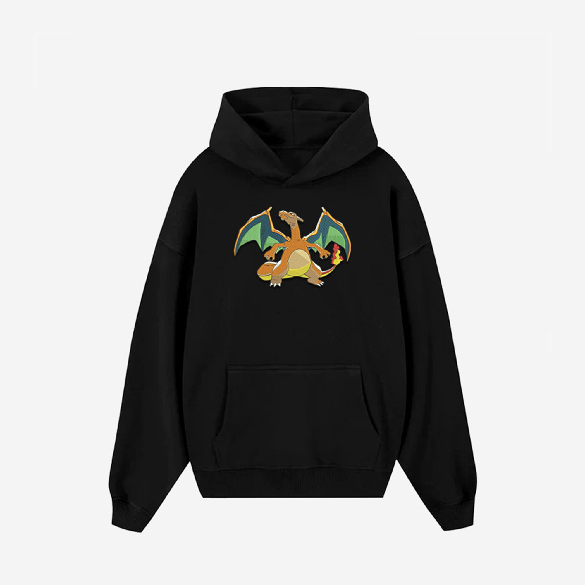 Unisex "Pokémon" Anime Embroidered Top