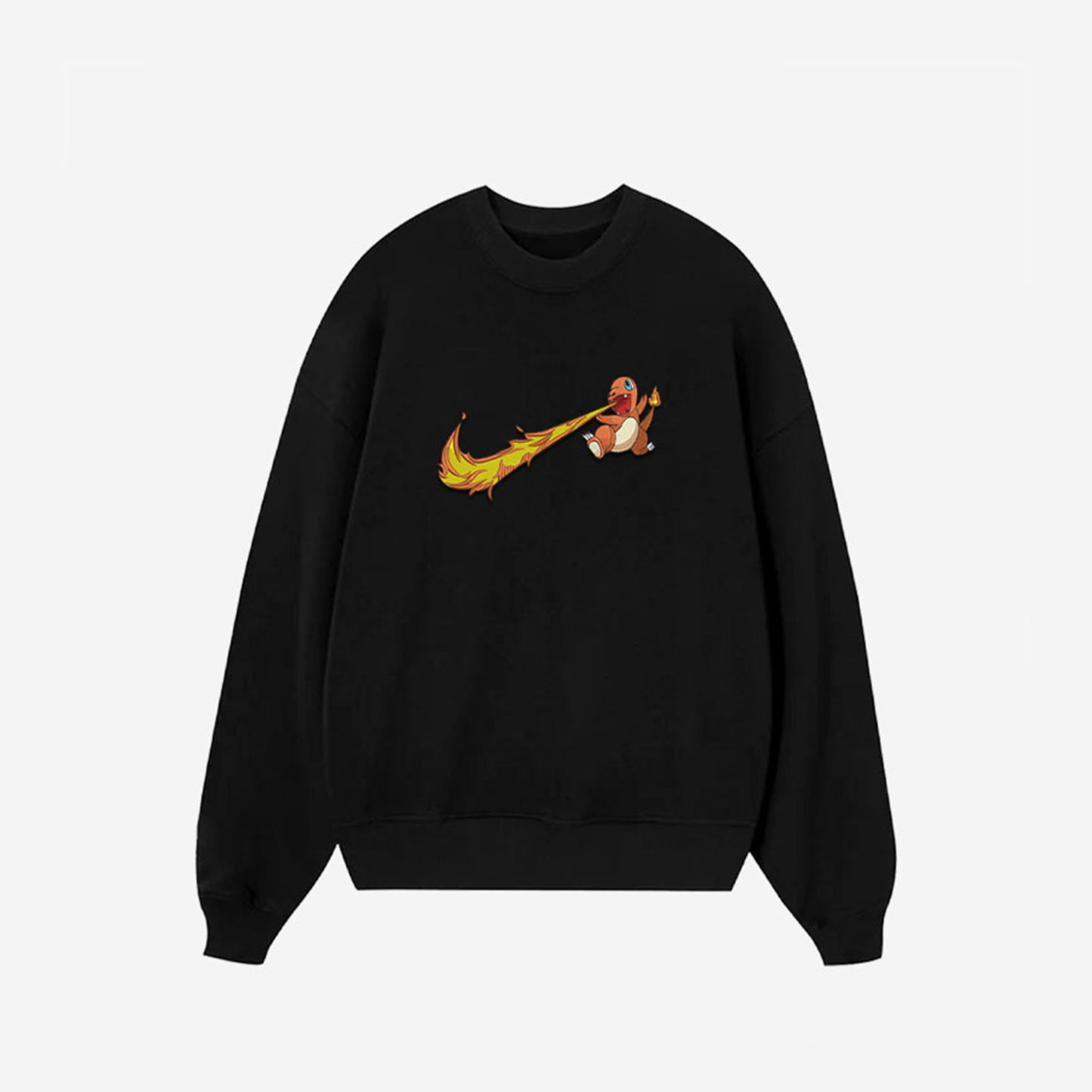 Unisex "Pokémon" Anime Embroidered Top