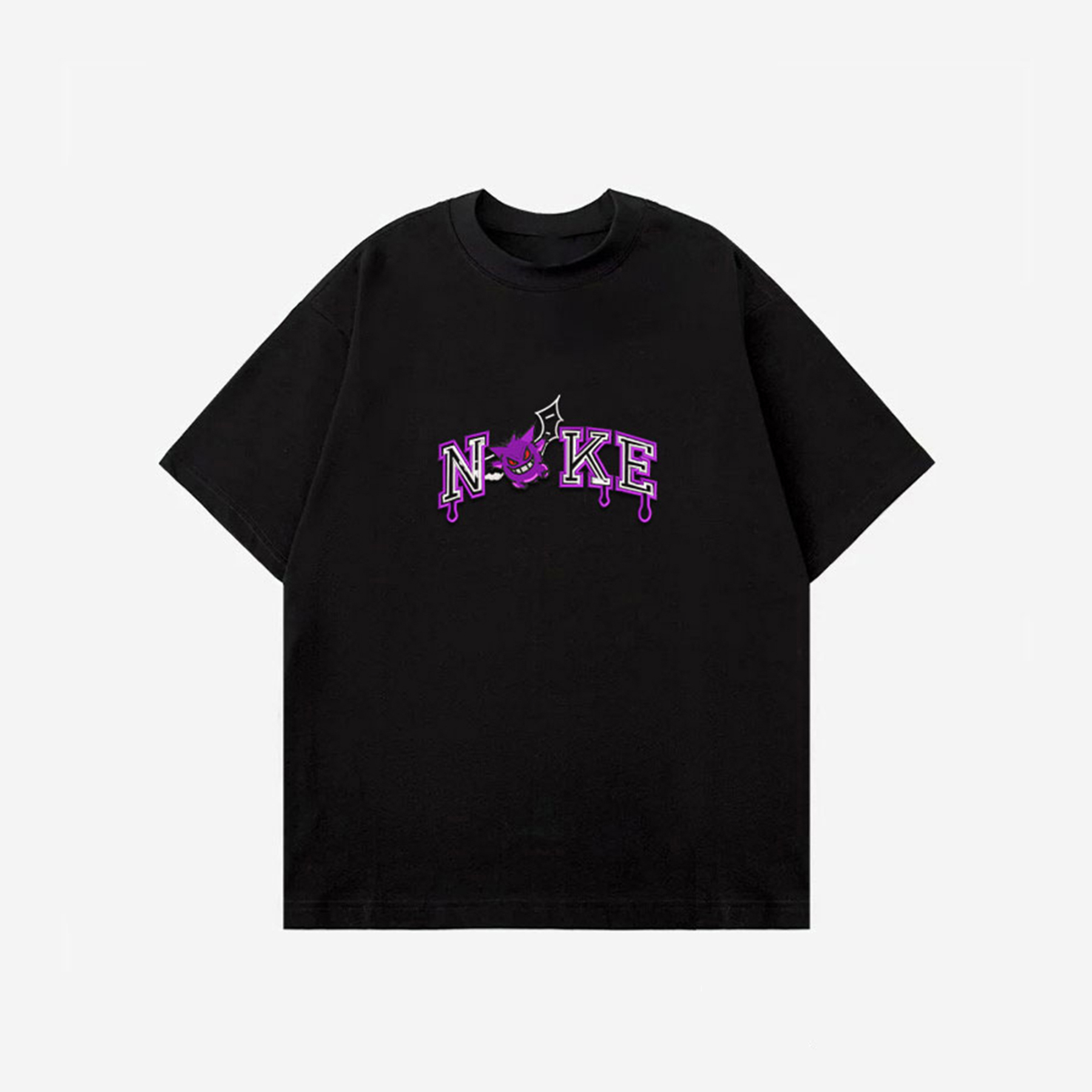 Unisex "Pokémon" Anime Embroidered Top