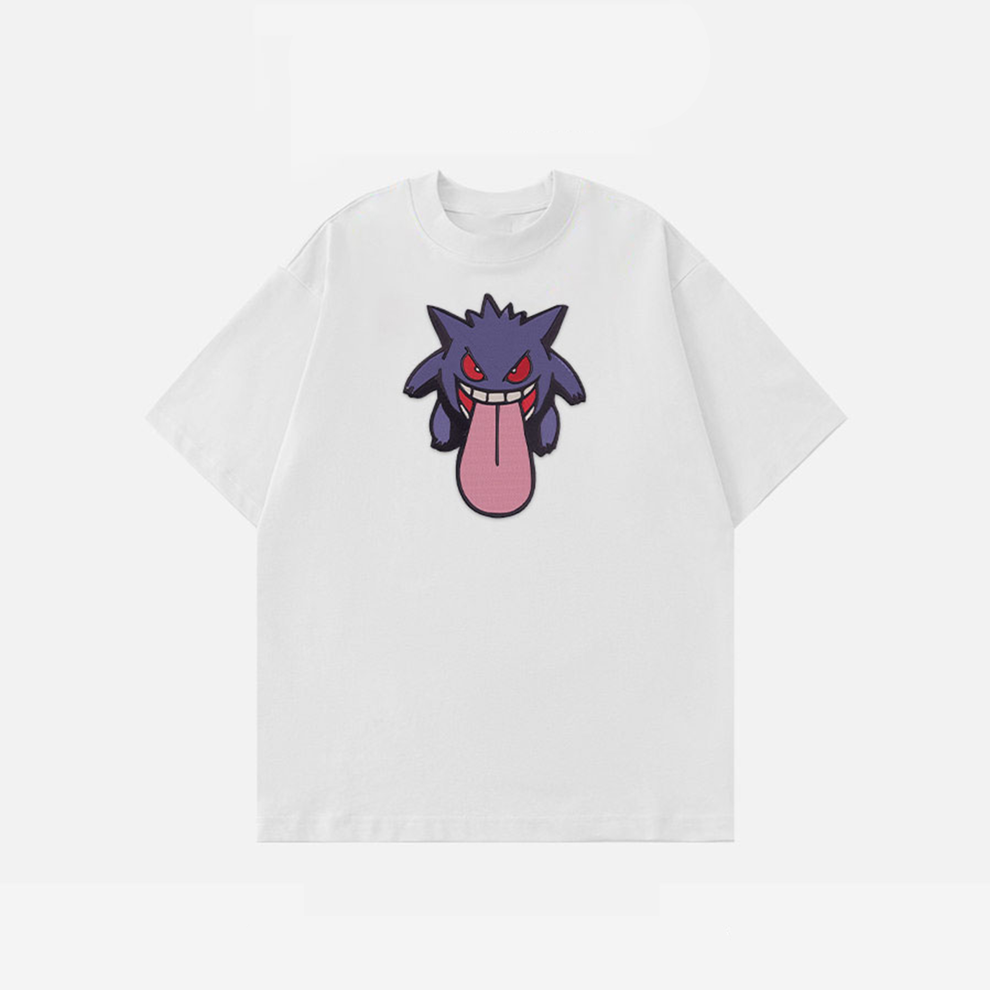 Unisex "Pokémon" Anime Embroidered Top