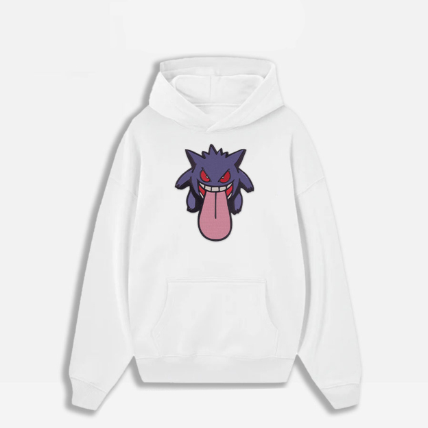 Unisex "Pokémon" Anime Embroidered Top