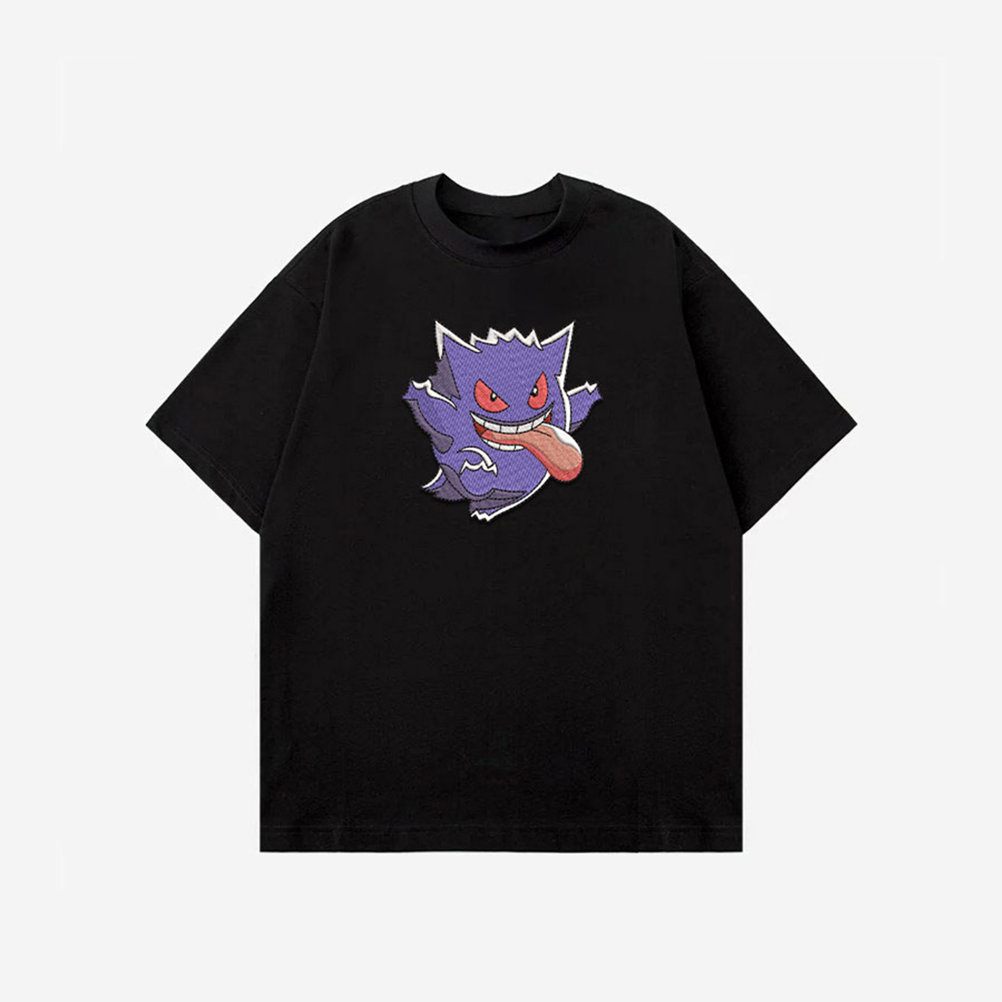 Unisex "Pokémon" Anime Embroidered Top
