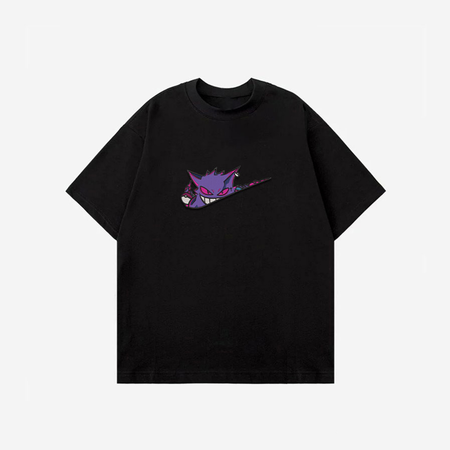 Unisex "Pokémon" Anime Embroidered Top