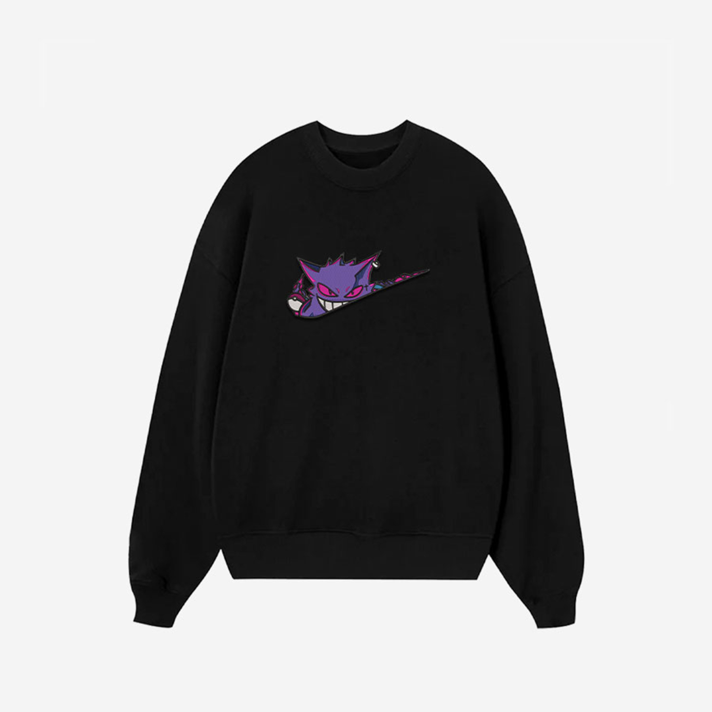 Unisex "Pokémon" Anime Embroidered Top