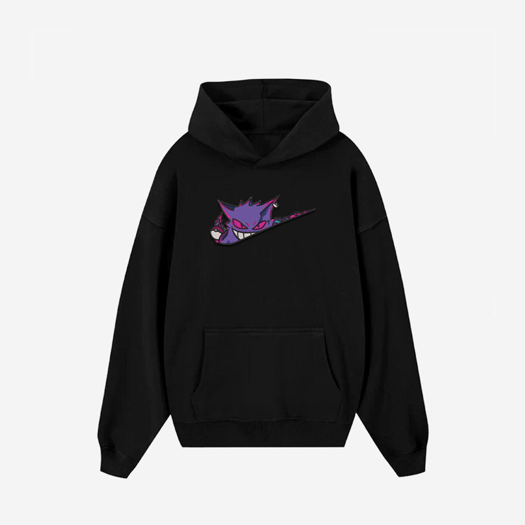 Unisex "Pokémon" Anime Embroidered Top